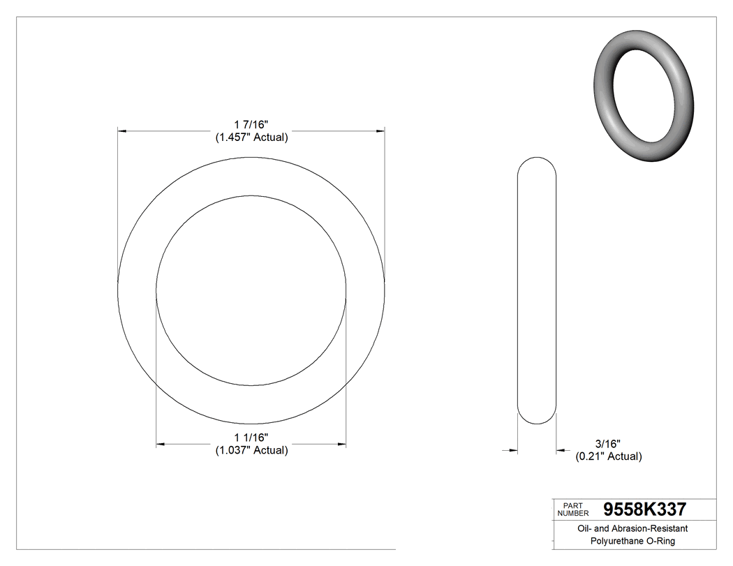 Technical drawing - 9558K337